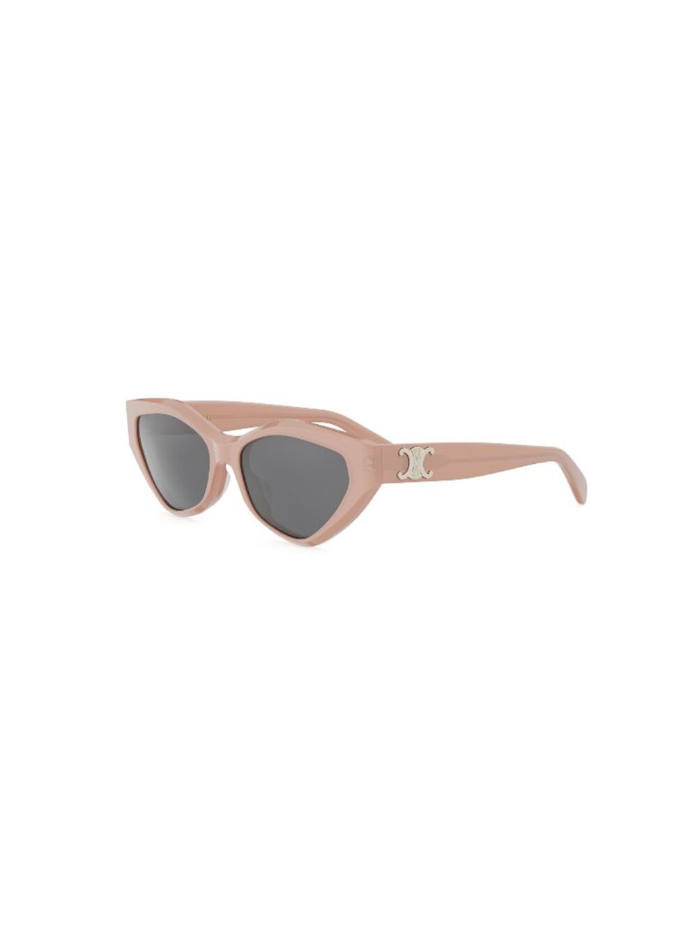New CELINE Women's Sunglasses Acetate Frame TRIOMPHE CL40323U 72A 56 Rose Cat